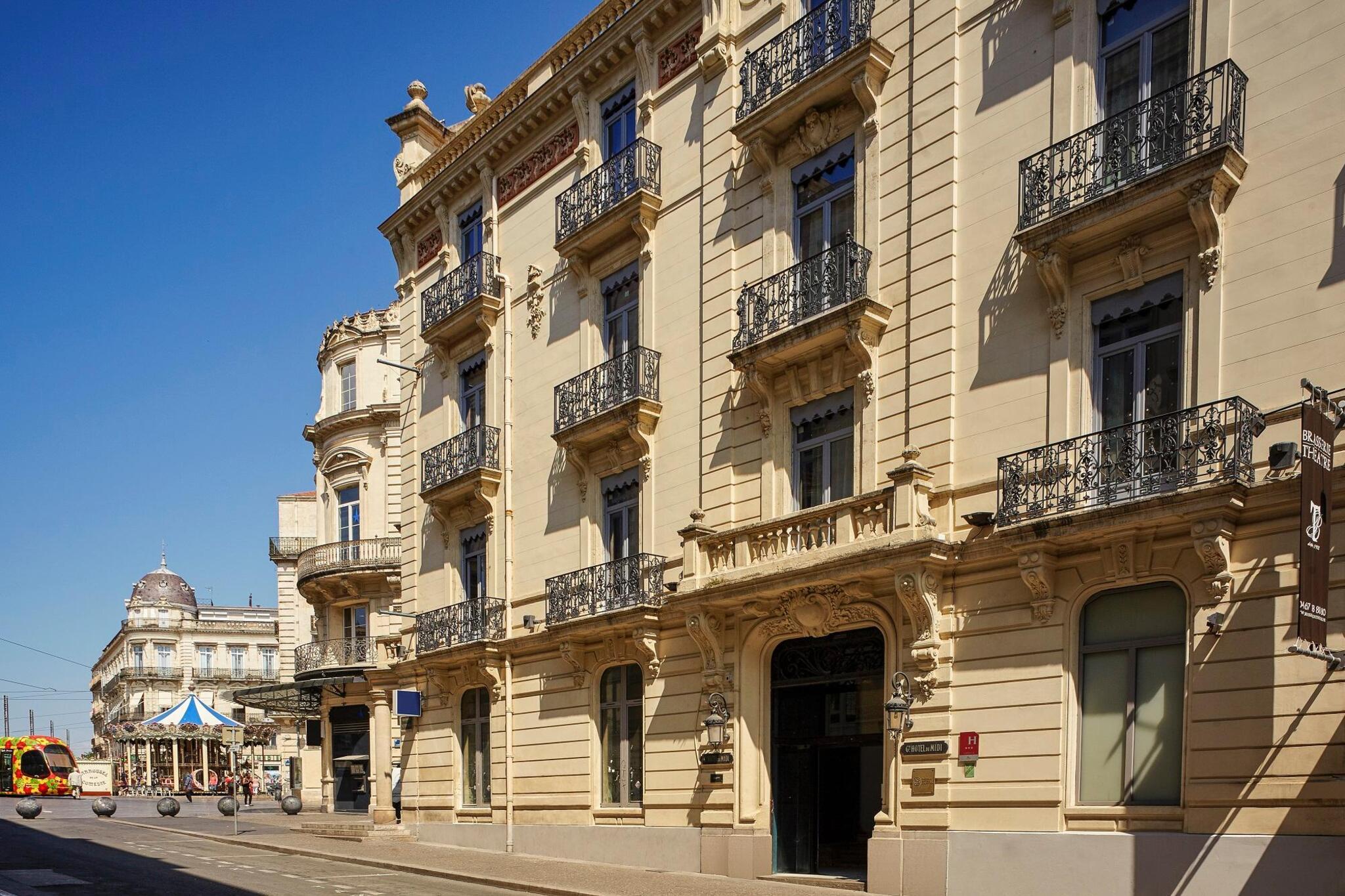 Grand Hotel Du Midi Montpellier - Opera Comedie Exteriör bild